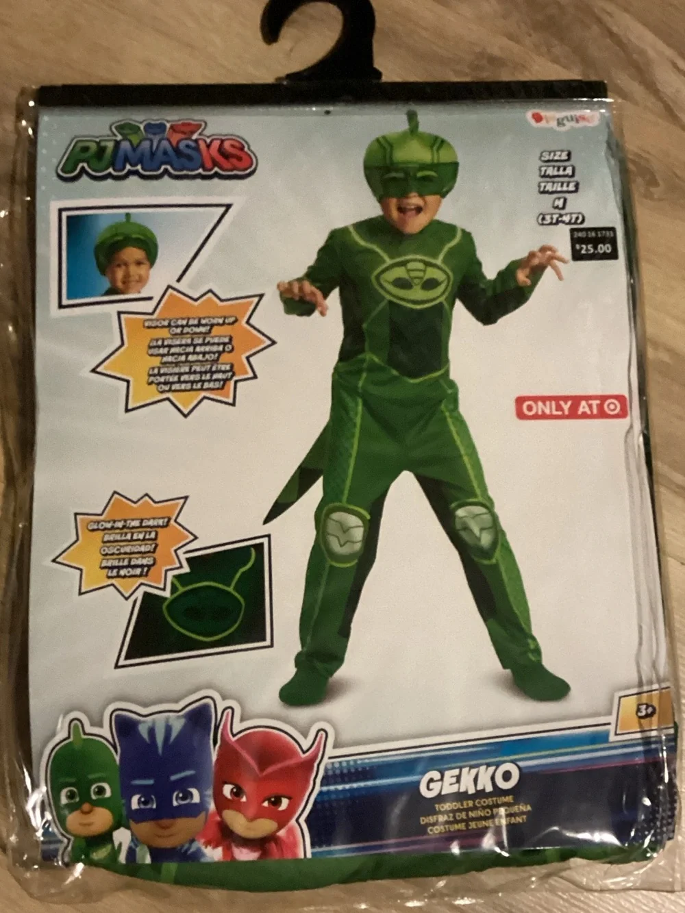 Gekko Kids Green Costume